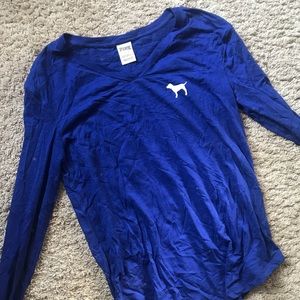 Pink long sleeve top. Size small.